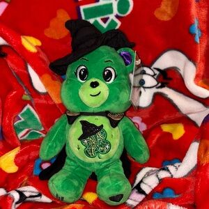 Wicked Care Bears 8 inch green witch plush toy NEW RARE QUICK SHIP